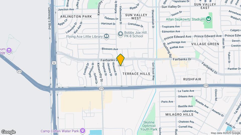 10060 Kellogg St Mapa y Detalles de la Ubicación