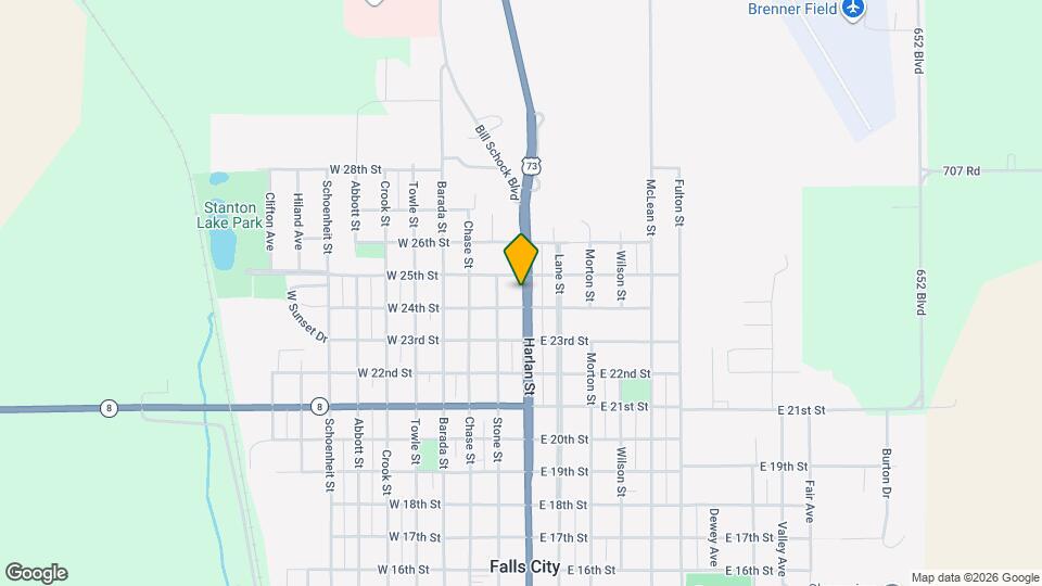 2411 Harlan St Mapa y Detalles de la Ubicación