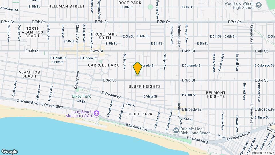 304 Temple Avenue Map and Location Details