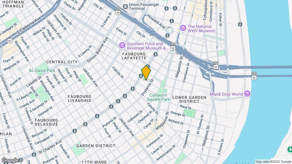 1518-1520 Euterpe St Map and Location Details
