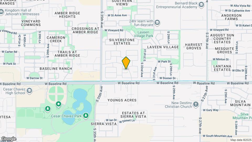 3320 W Dunbar Dr Map and Location Details