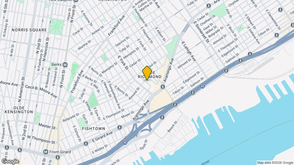 2605 E Boston St Map and Location Details