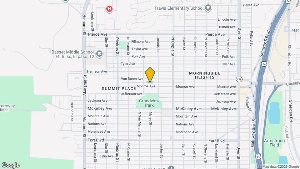 3221 Monroe Ave Map and Location Details