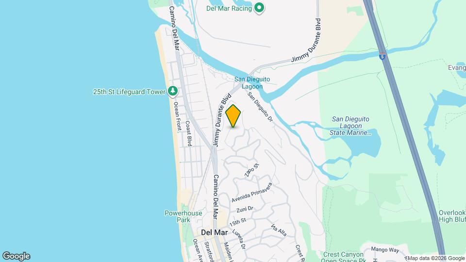 2045 Seaview Ave Map and Location Details