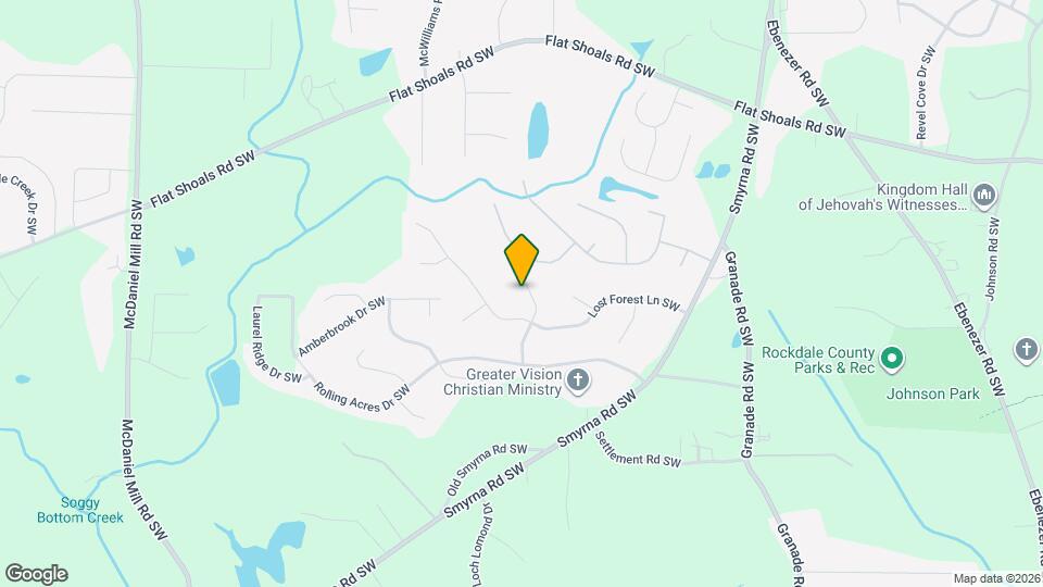 1731 Hidden Acres Dr SW Map and Location Details