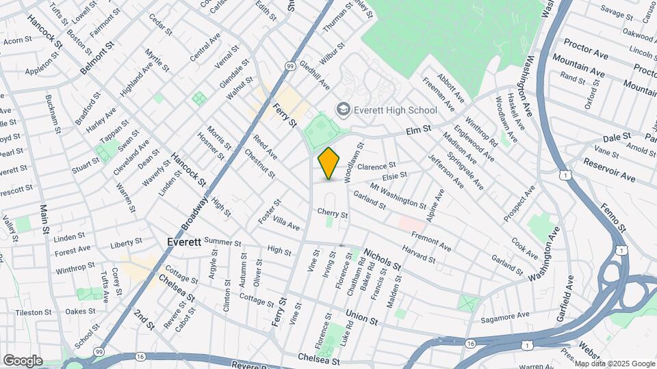 25 Shirley St Map and Location Details