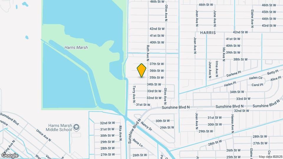 3307 35th St W Map and Location Details