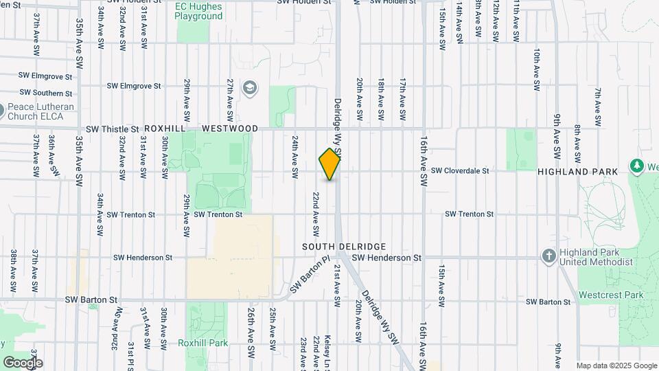 8619 Delridge Way SW Map and Location Details
