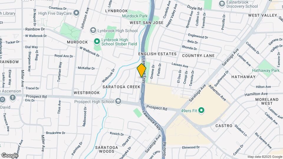 888 Golden Saratoga-Cupertino Apartment Homes Map and Location Details