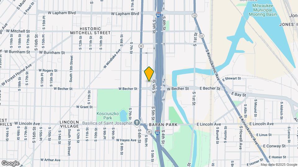 2056 S 5th Pl-Unit -LOWER Map and Location Details