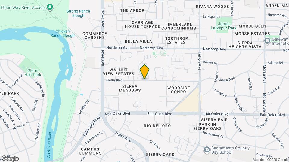 Sierra Regency Apartments Map and Location Details