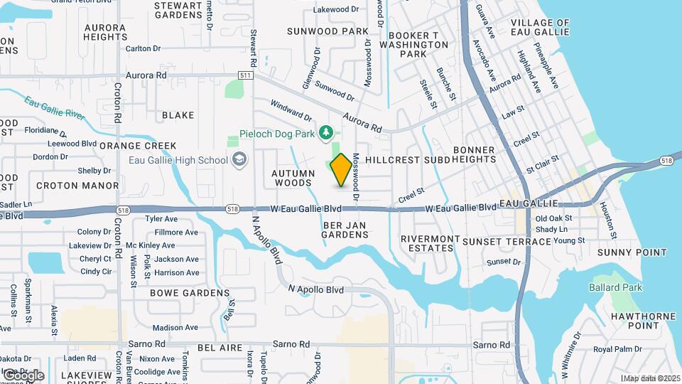 1357 Westover St Map and Location Details