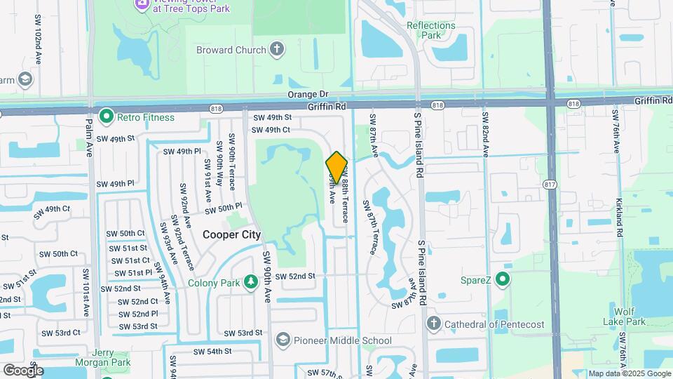 5042 SW 89th Ave Map and Location Details
