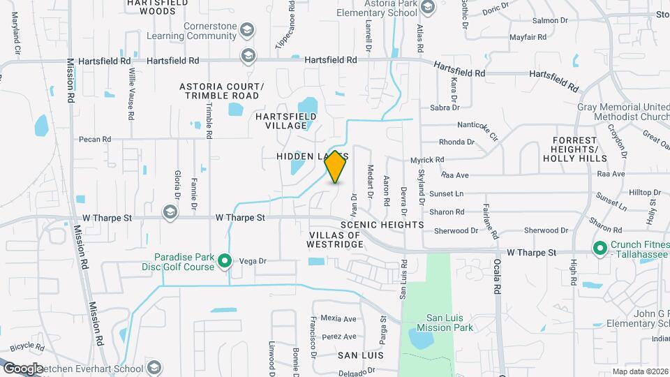 1826 Meriadoc Rd Map and Location Details