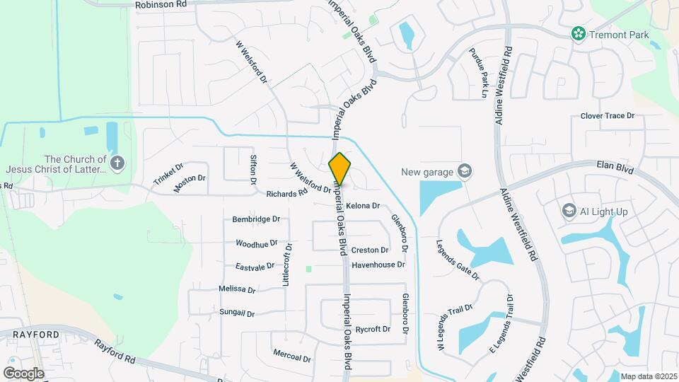 1435 W Welsford Dr Map and Location Details