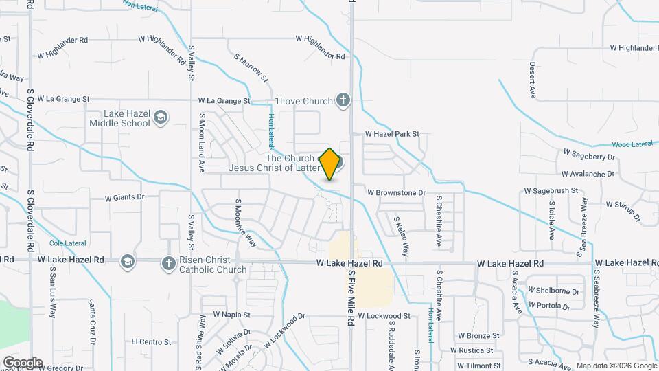 10756 W Brownstone Ln Map and Location Details
