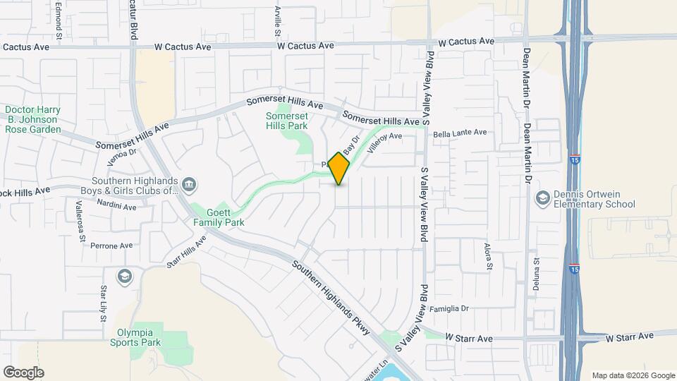 10884 Royal Highlands St Map and Location Details