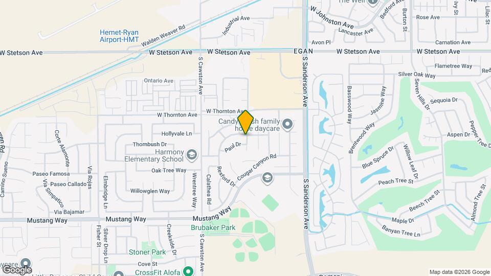 3865 Rexford Dr Map and Location Details