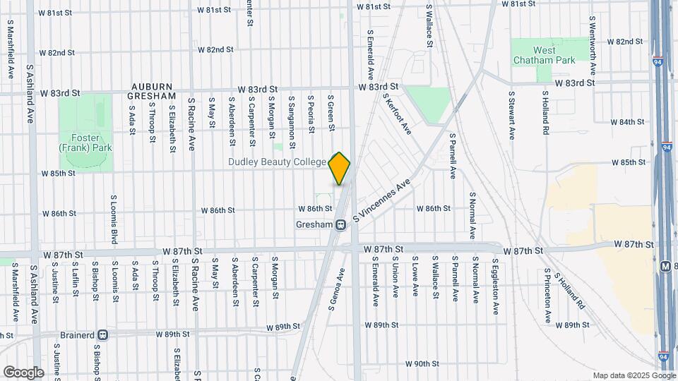 8535 S Green St Mapa y Detalles de la Ubicación