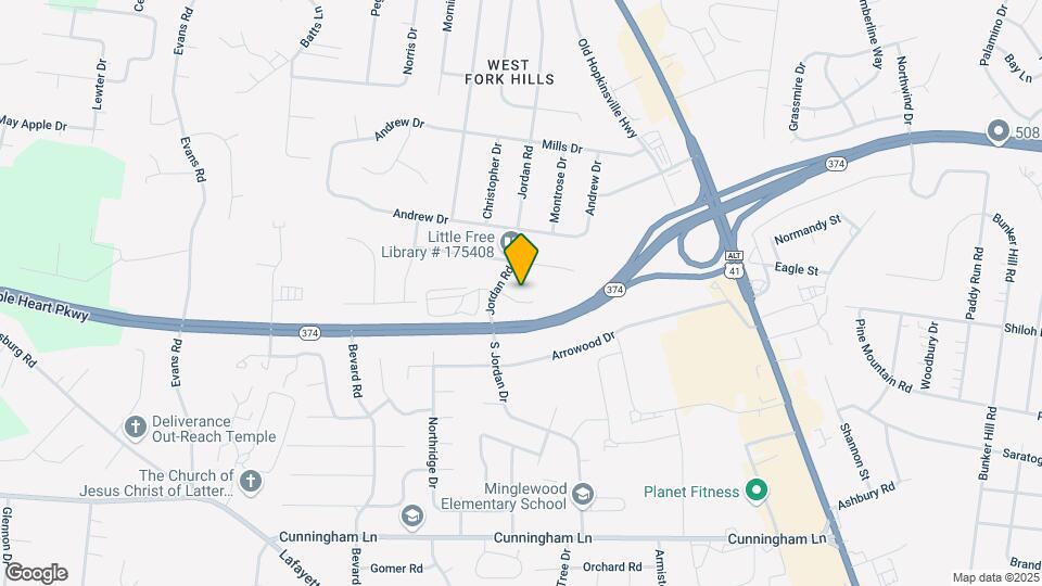 207 Quail Ridge Rd Map and Location Details