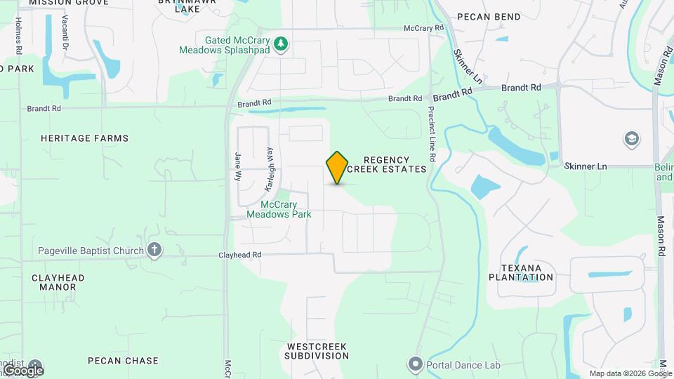 3431 Autumn Russet Trl Map and Location Details