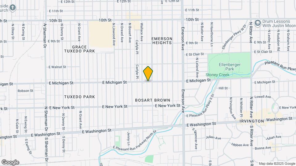 4823 E Michigan St Map and Location Details