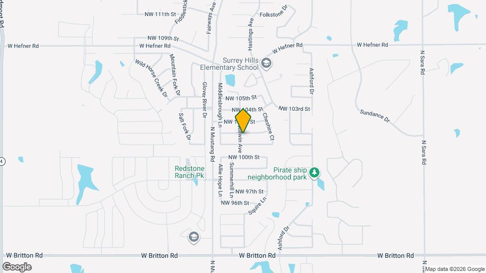 11244 NW 102nd St Map and Location Details