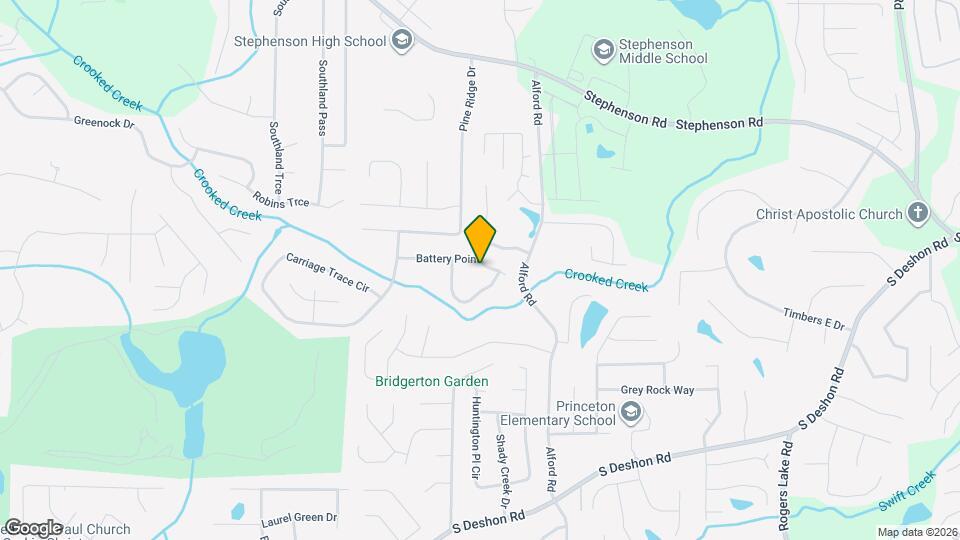 6551 Lauren's Way Map and Location Details