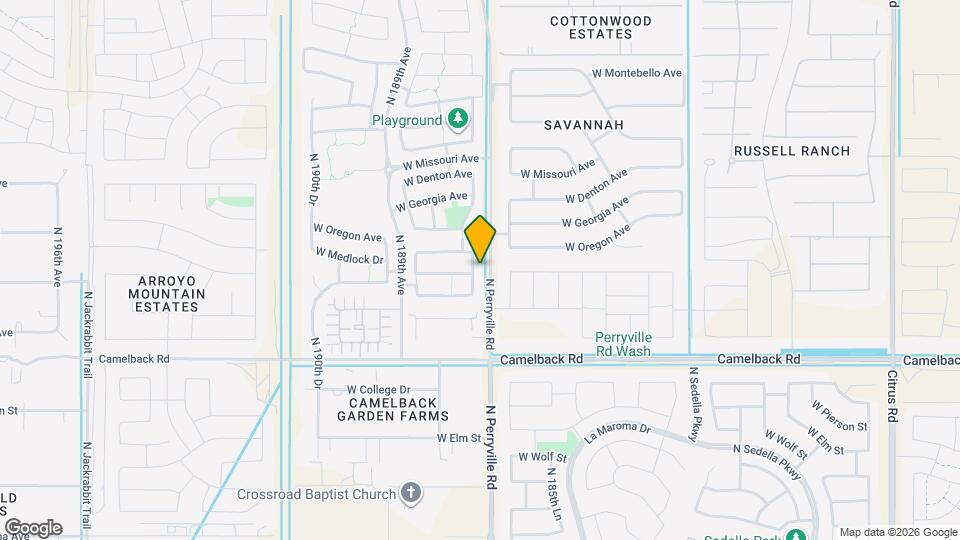 5213 N 187th Ln Mapa y Detalles de la Ubicación