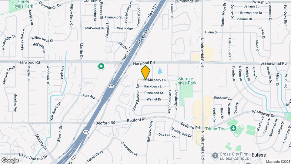3716 Mulberry Ln Map and Location Details