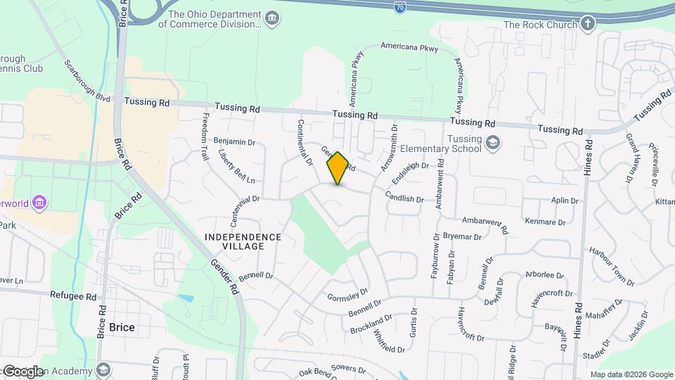 6795 Centennial Dr Mapa y Detalles de la Ubicación