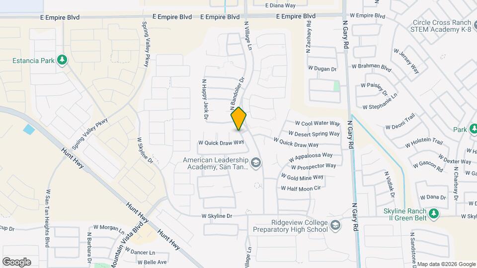 34974 N Bandolier Dr Map and Location Details