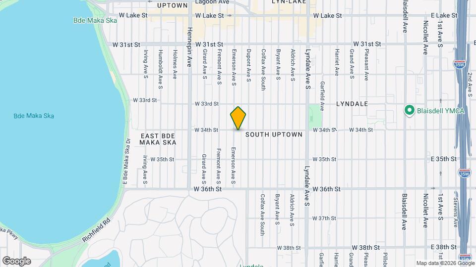 3401 Emerson Ave S, Unit 2 Mapa y Detalles de la Ubicación