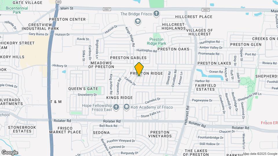 7892 Tournament Rd Map and Location Details