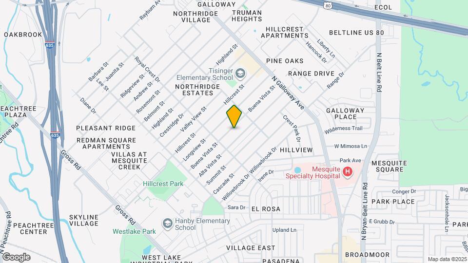 1530 Buena Vista St Map and Location Details