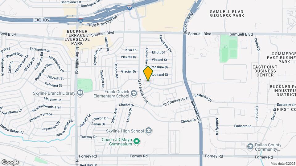5167 Berridge Ln Map and Location Details