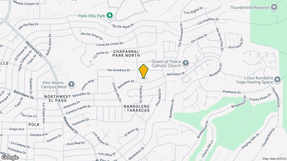 801 Claravista Ln Map and Location Details