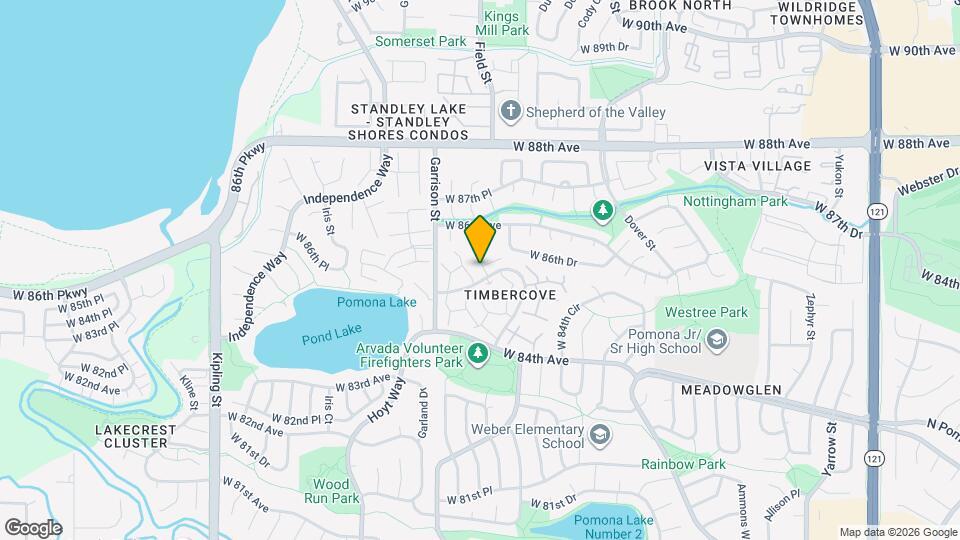 8470 Everett Way Mapa y Detalles de la Ubicación