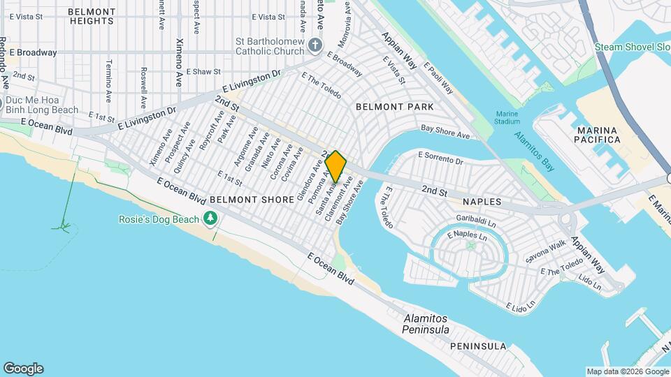 160 Santa Ana Ave Map and Location Details