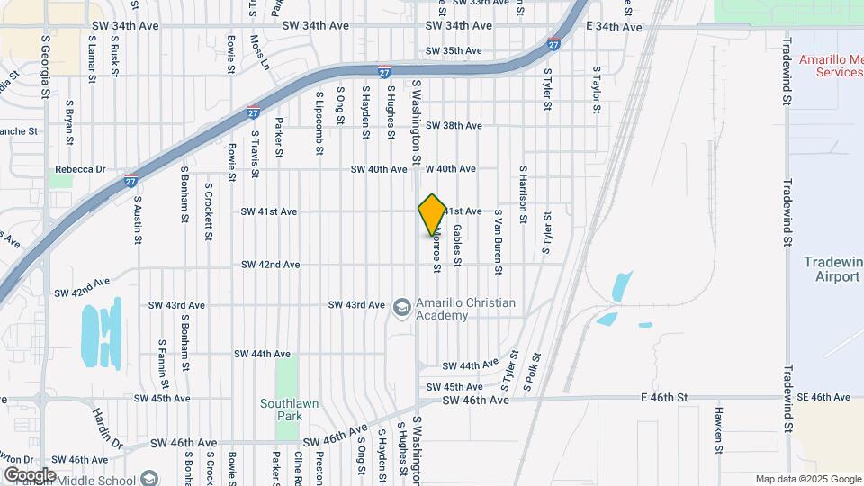 4116 S Monroe St Map and Location Details