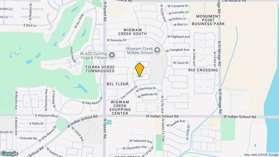 12838 W Apodaca Dr Map and Location Details