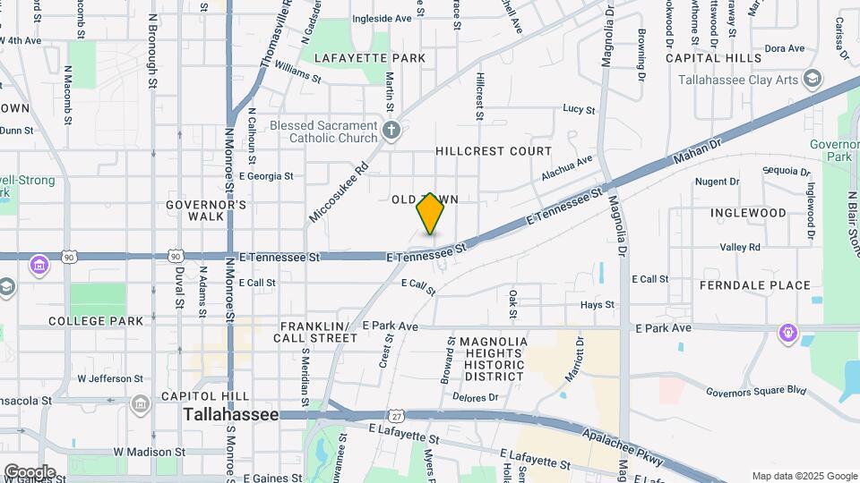 400 Talaflo St Map and Location Details