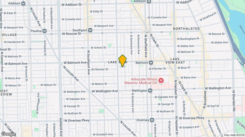 3132 N Clifton Ave, Unit 2 Mapa y Detalles de la Ubicación