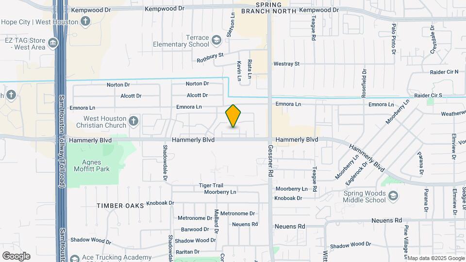 10416 Hammerly Blvd Map and Location Details