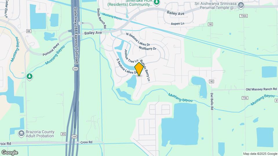 4310 Red Eagle Pass Ln Map and Location Details