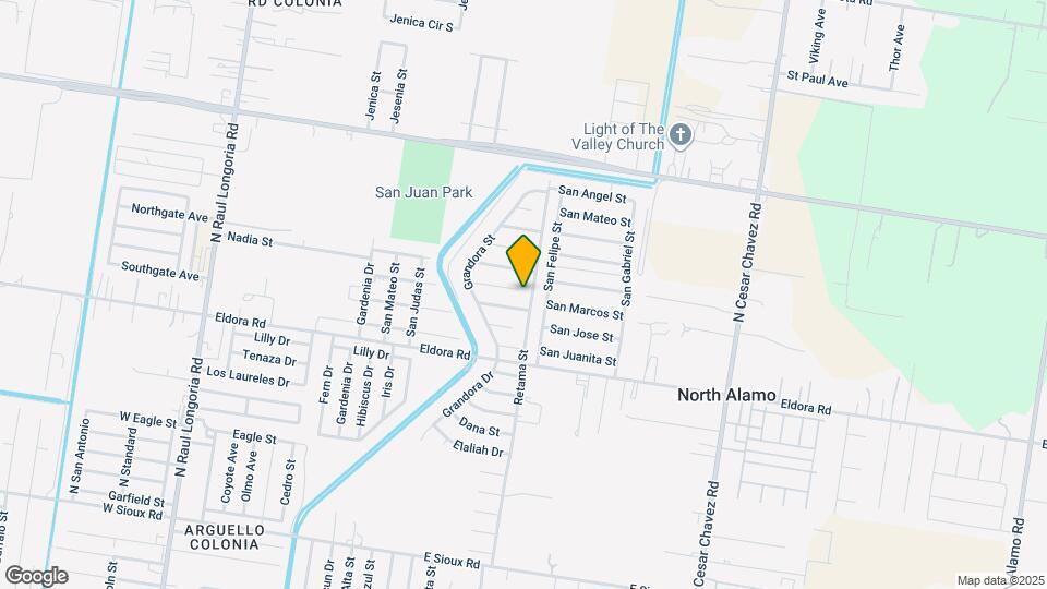 733 San Martin St Map and Location Details