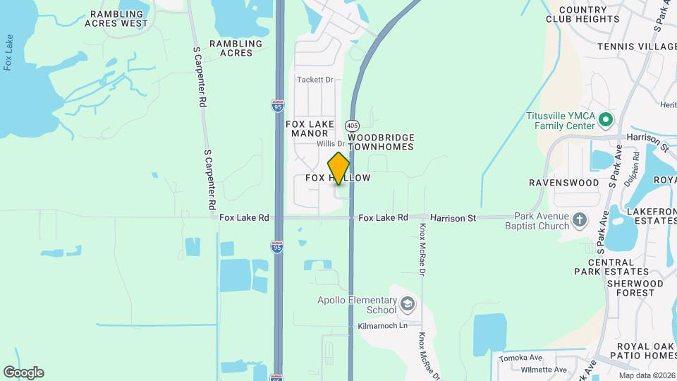 2375 Fox Hollow Dr Map and Location Details