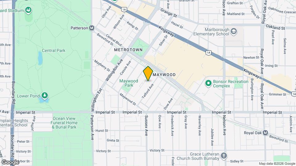 6537 Telford Ave Map and Location Details