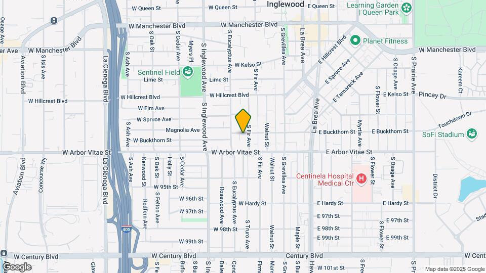 212 W Buckthorn St Mapa y Detalles de la Ubicación