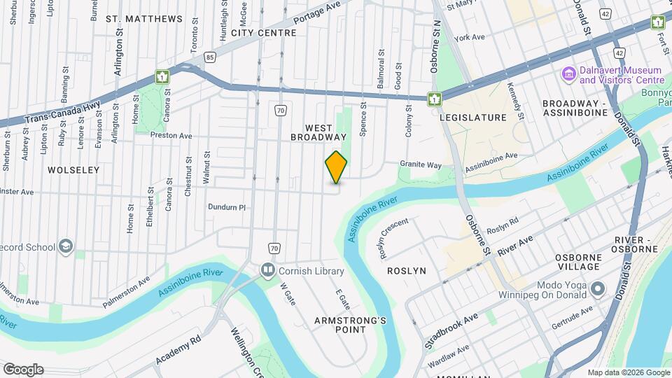 54 Young St Map and Location Details